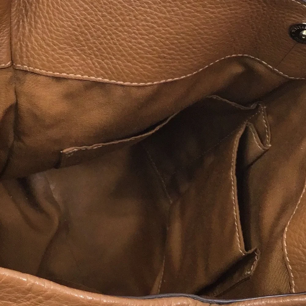 Coach Madison Phoebe cognac shoulder bag